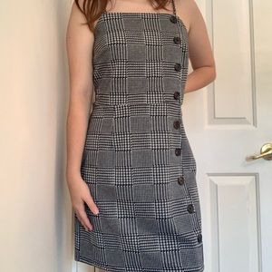 Gingham Plaid Mini Dress